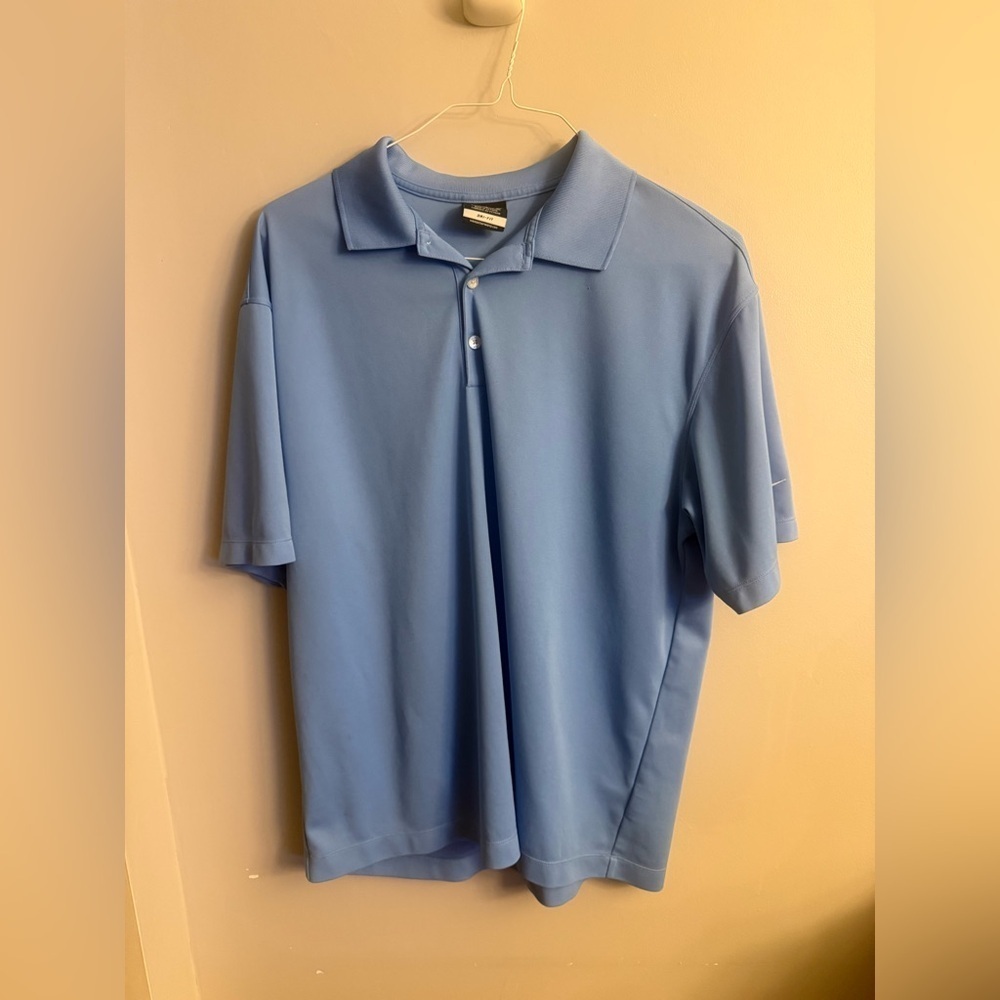 Nike Men's Light Blue Polo Shirt